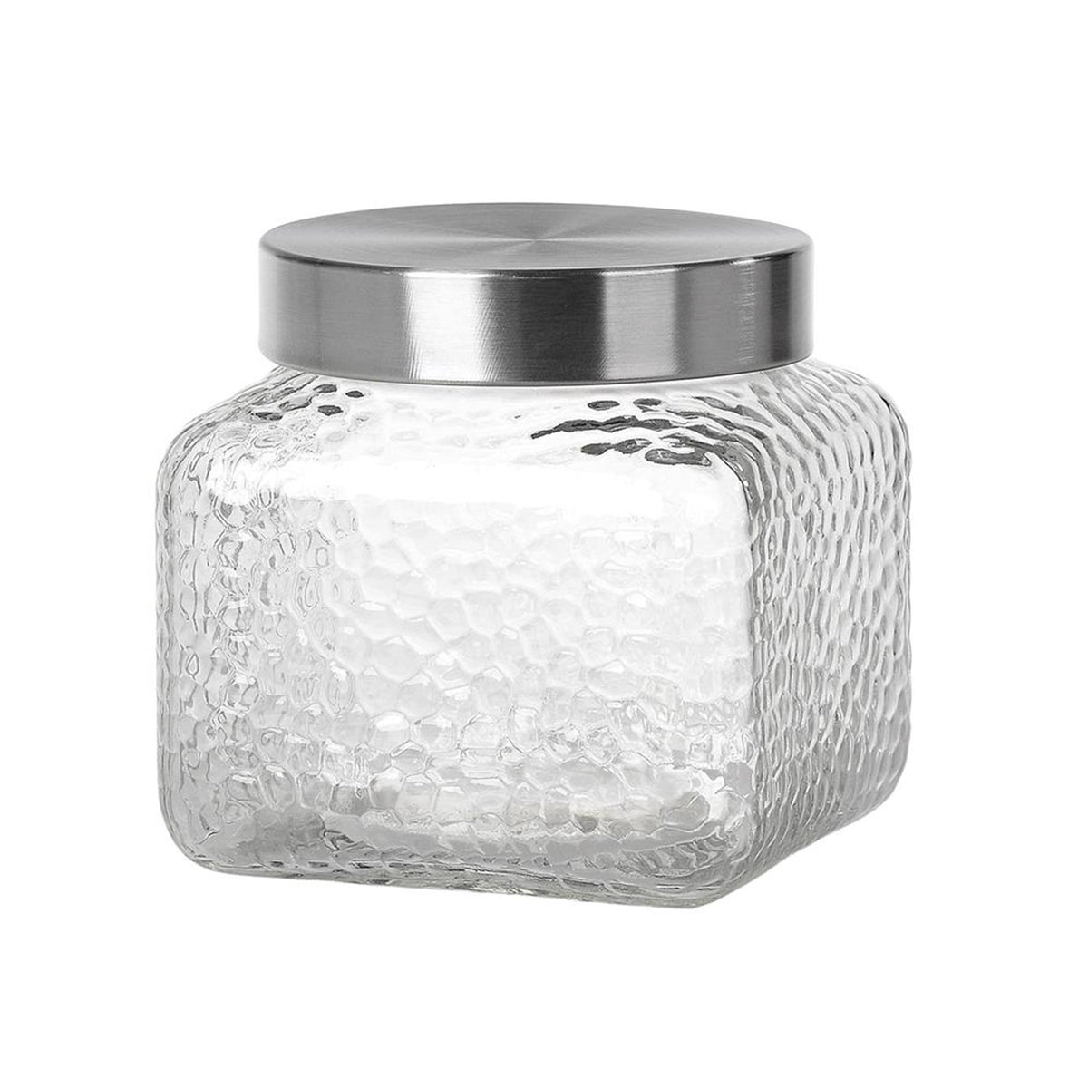 Vorratsglas für Küchenutensilien, Glas, quadratisch, 1350 ml