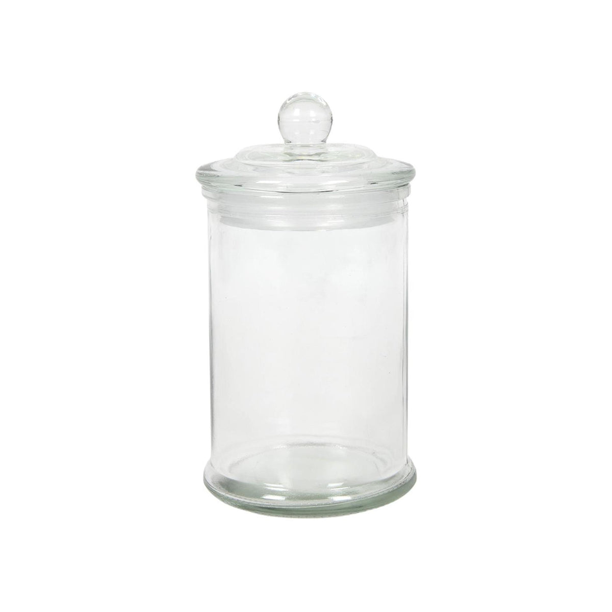 Vorratsglas-Glasknopf ø8x14,5cm
