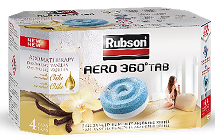 Rubson 1051256 – Nachfüllpackung Aero 360 Wasserfall 4x450g | 1 Stk
