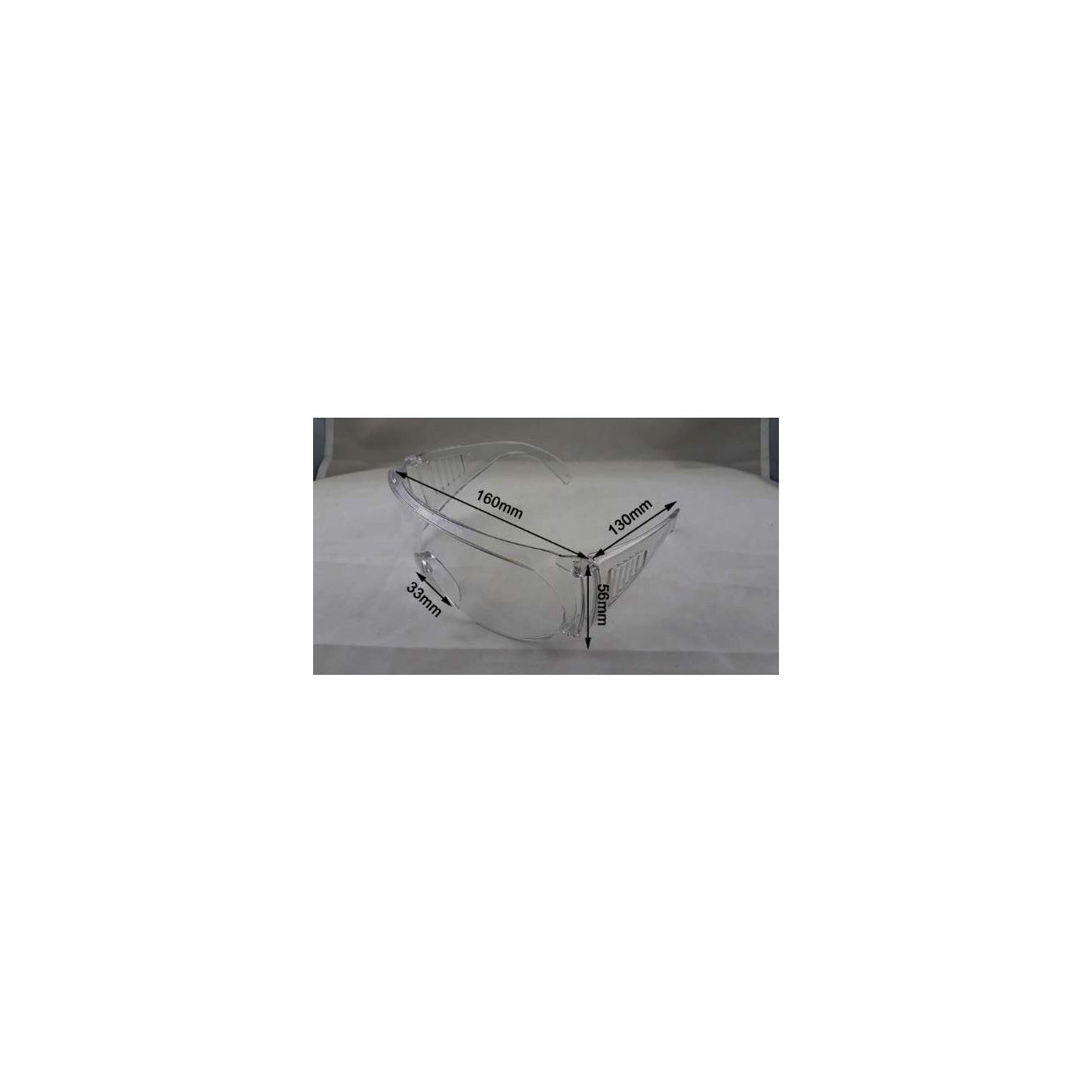 IceToolz Schutzbrille transparent mit EN.166 Zulassung