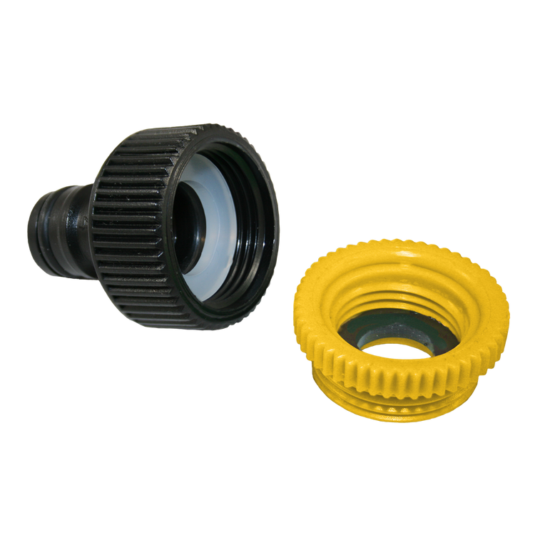 Panama-Adapter-Wasserhahn zum Anschluss von Gartenschläuchen – 3 4 und 1 2 Zoll