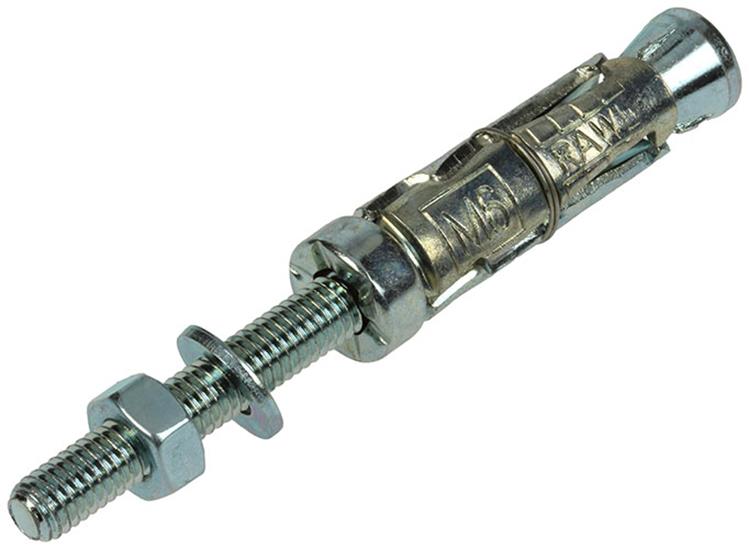 Celo 1003152 – 4 Spreizdübel mit je 12 mm Gewindebolzen.502709 6 x 85 mm | 5 Stück