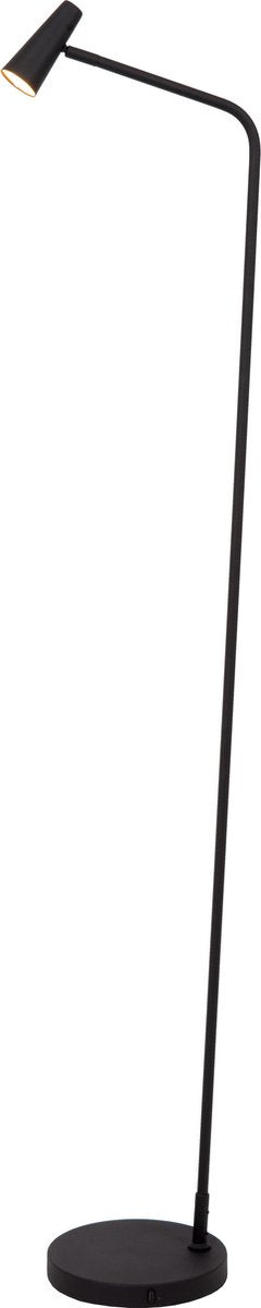Lucide Stirling – wiederaufladbare Stehleuchte – Akkupack – LED 3 Stufendimmung – 1 x 3 W 2700 K – Schwarz