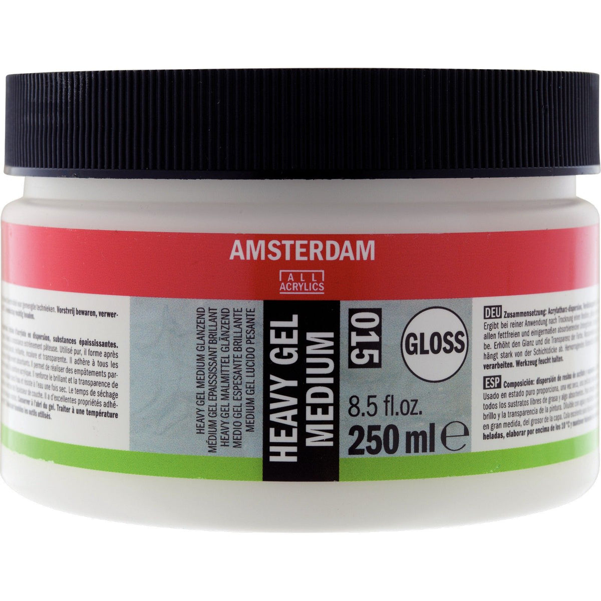 Amsterdam alle Acrylfarben Amsterdam • schweres Gel mittlerer Glanz 015 Glas 250 ml