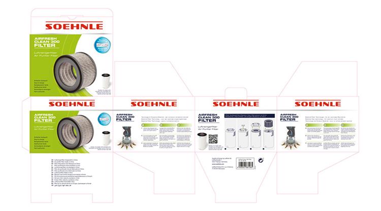 SoehNle Soehnle 68106 Airfresh Clean 300 Ersatzfilter