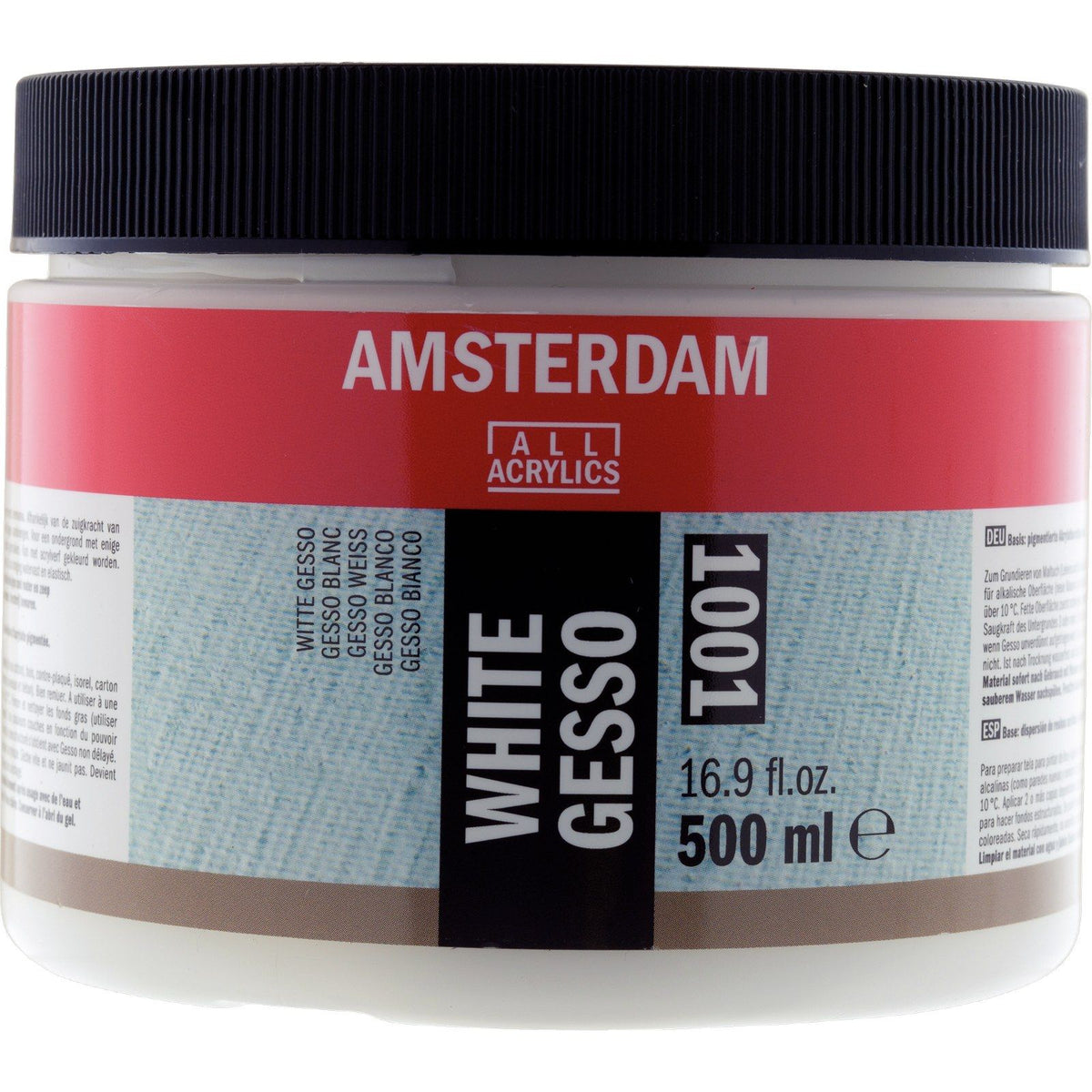 Amsterdam alle Acrylfarben Amsterdam • Gesso 1001 weiß 500 ml