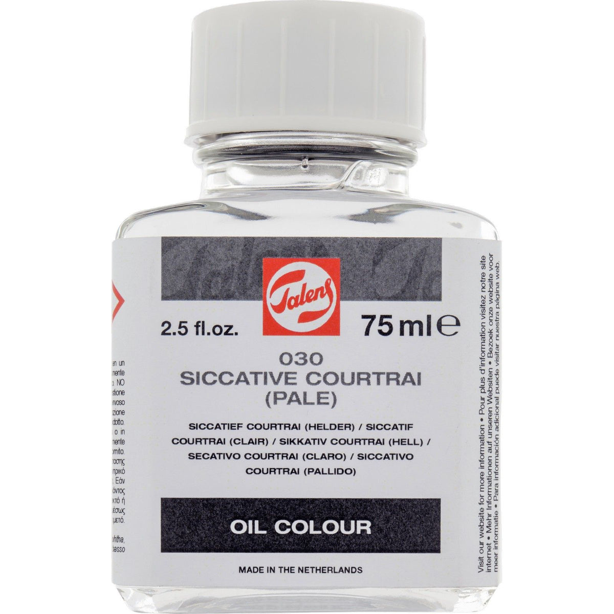 Talens • Sikkativ Courtrai (klar) 030 Flasche 75 ml