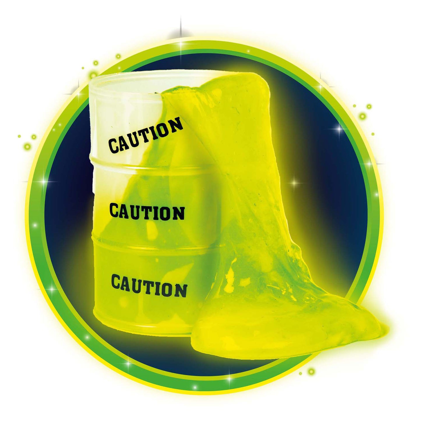 Toi-toys glown n fun glow in the dark slime im Ölfass