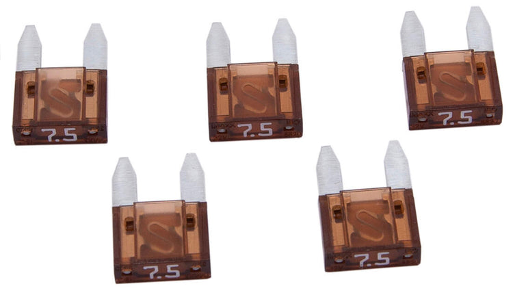 Bald in Flat Fuse Mini 7,5A Brown 5 Stcs.