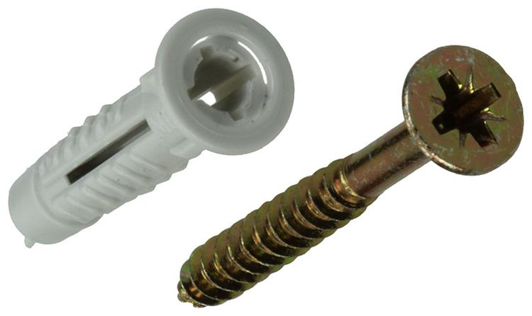 Celo 1008011 - Universaldübel mit Schraube mzk 6x30mm 50 Stück | 2 Stk