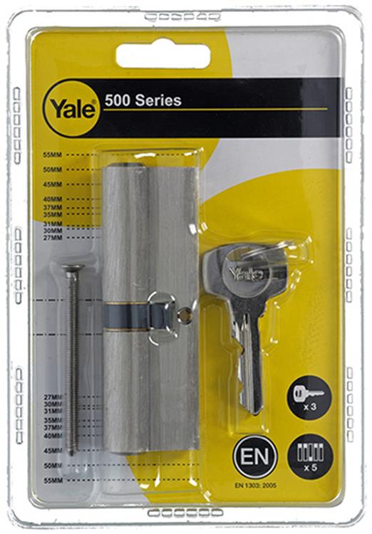 Yale 1006541 - Profilzylinder 500 mm 95 mm (45 50) | 1 Stk