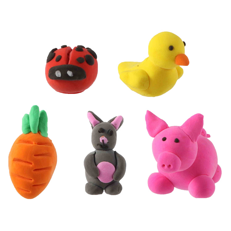 Jono Toys Ton Soft Clay 12 Gramm, 36 Farben