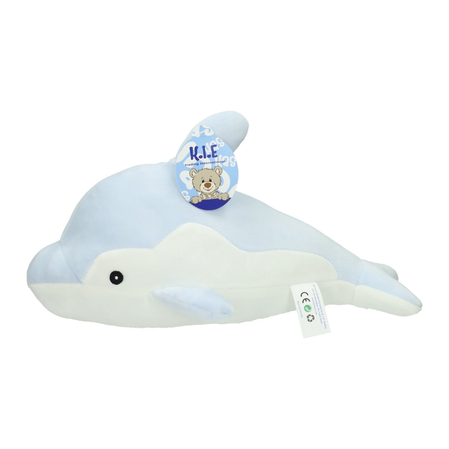 Jono Toys Plüsch-Delphin-Kuscheltier – 35 cm