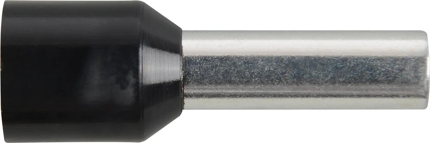 Herth+buss Aderendhülse schwarz l1 20mm