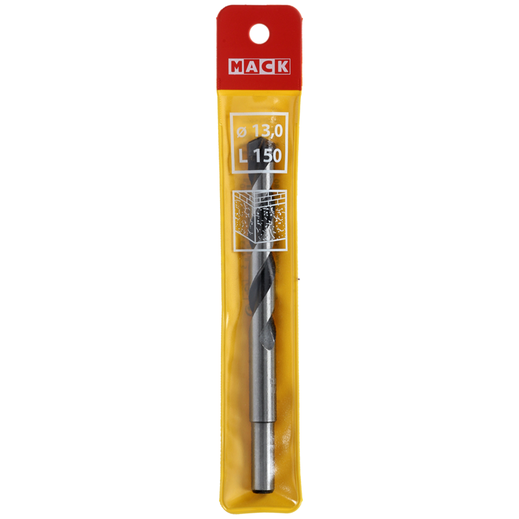 Mack 1018454 - Betonbohrer DIN 8039 ø 13,0 x 150 mm | 5 Stück