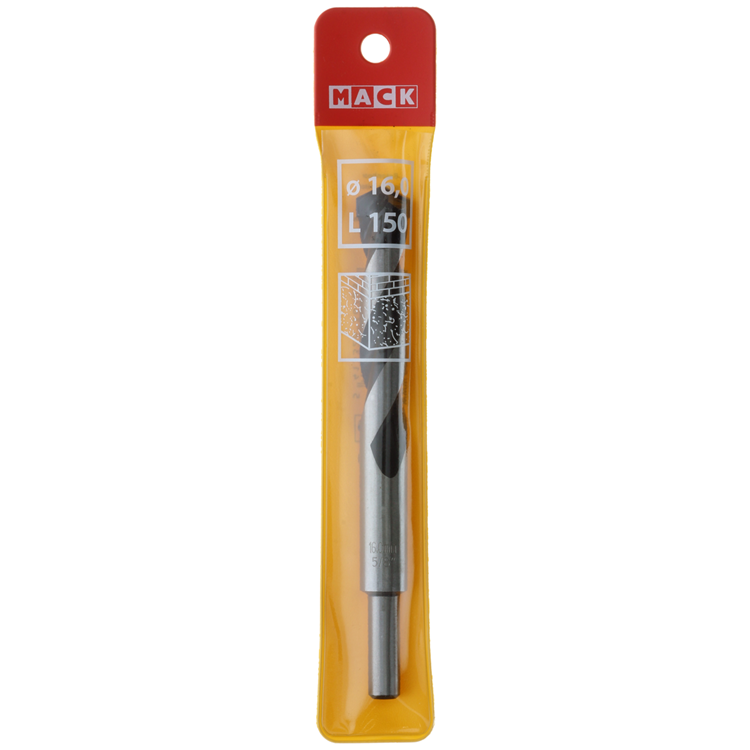 Mack 1018457 - Betonbohrer DIN 8039 ø 16,0 x 150 mm | 5 Stück