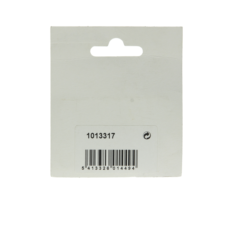 Mack 1013317 - 12 Bodenträger ø 7mm Hülsen ø 7,5 mm vernickelt | 5 Stück