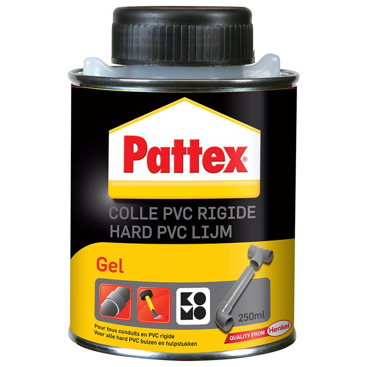 Pattex 1001021 – Hart-PVC-Klebegel 250 ml | 2 Stk