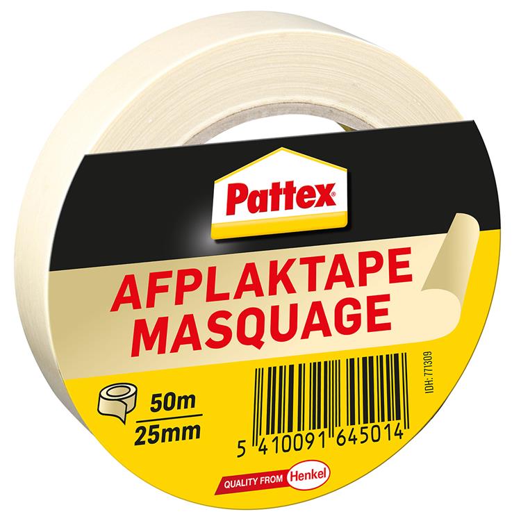 Pattex 1002690 - Abdeckband 50mx25mm | 12 Stück