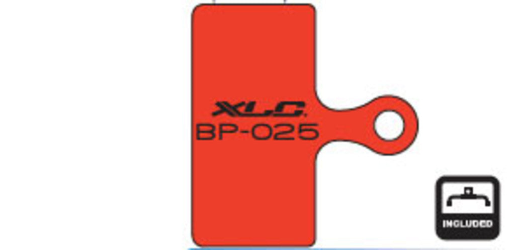 XLC Bremsbelag Shimano XTR XT BP-O25