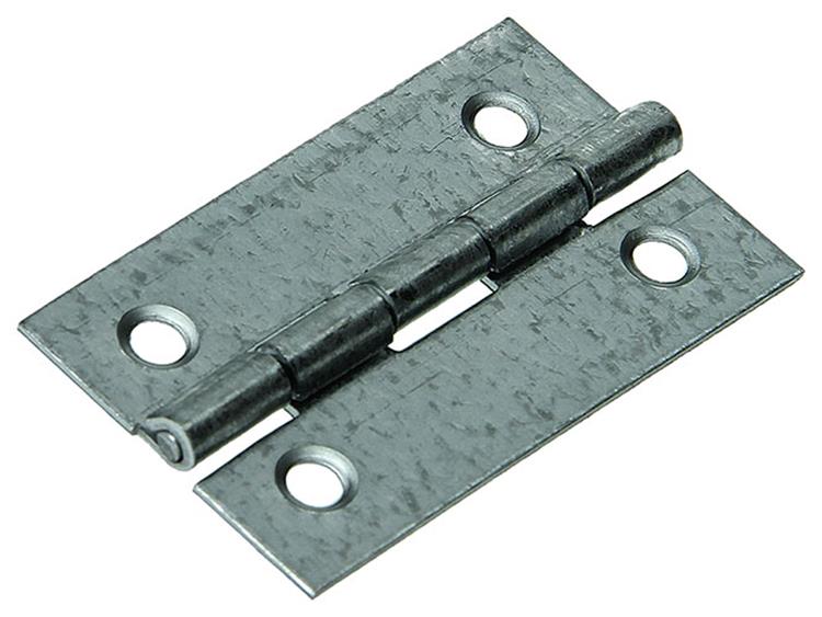 Mack 1013738 – 20 schmale Scharniere verzinkt 50 x B 30 mm | 5 Stück