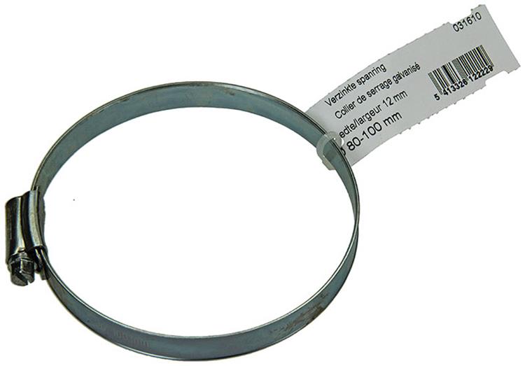 1011646 - verzinkter Spannring 80x100mm | 10 Stück