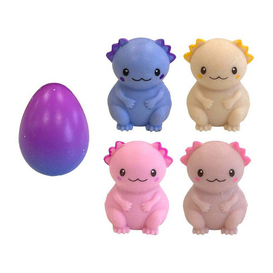 Johntoy züchtet Axolotl-Ei
