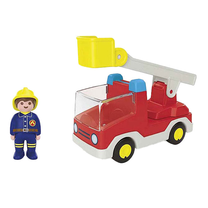 Playmobil -Junior -Feuerwehrauto mit Leiter 71683