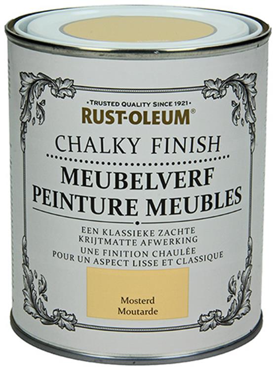 Rust-Oleum 1050952 – Möbelfarbe Senf 750 ml | 1 Stk