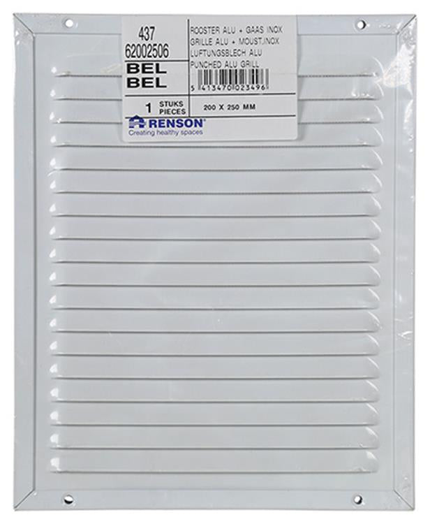 Renson 1008581 - Klinge re. 437 weiß 200x250mm | 5 Stück