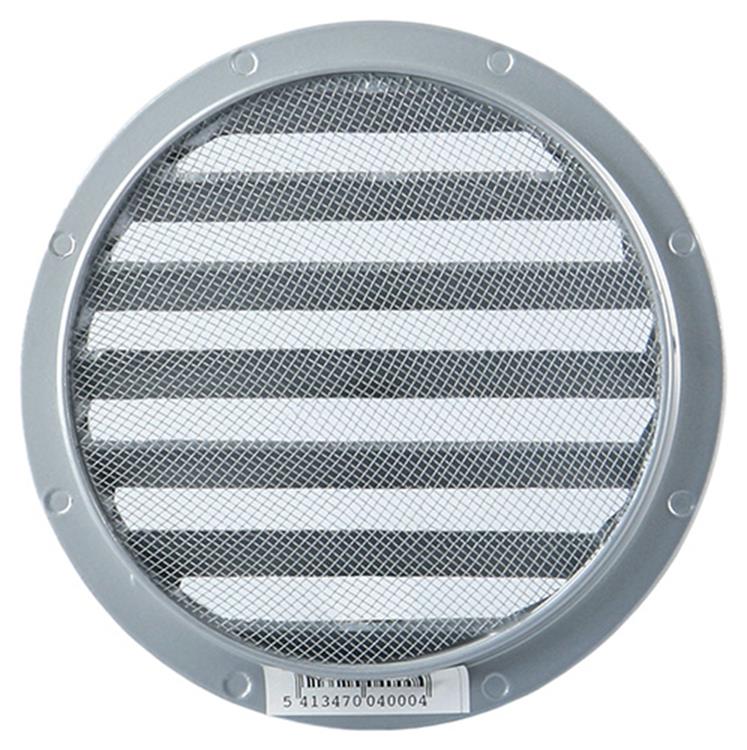 Renson 1006264 – rundes Einbaugitter 434 R Alural 9006 ø 150 | 10 Stück