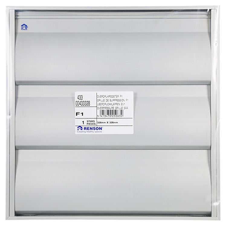 Renson 1006642 – Raster 433 f1 328 x 328 mm | 2 Stk