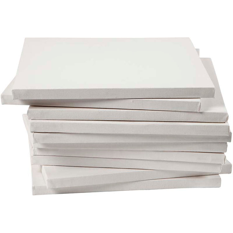 Creativ Company Keilrahmen, D: 1,6 cm, Größe 30x30 cm, 280 g, weiß, 40 Stück 1 Karton