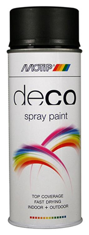Motip Spraydose 400ml mattschwarz