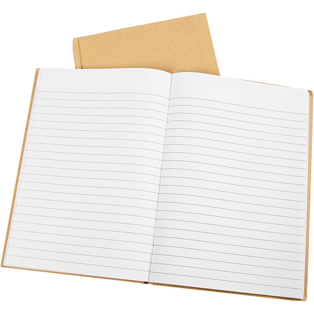 Creativ Firmennotizbuch, A5, 60 g, braun, 1 Stück