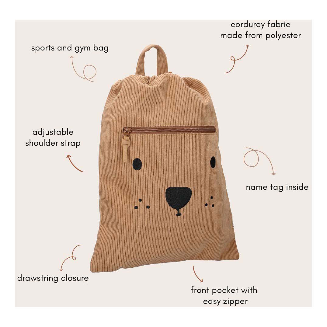 Kidzroom Gymtas Prag Beary aufgeregt