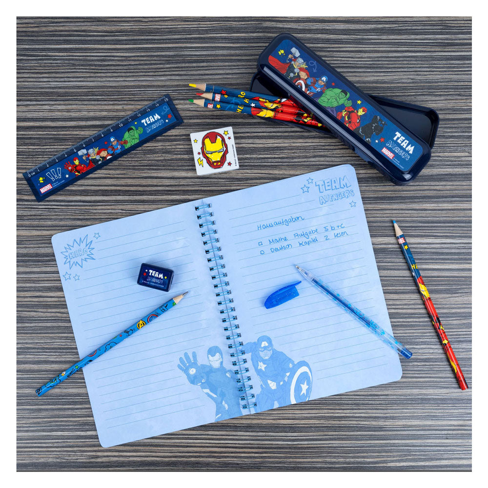 Undercover Note und Writing Set Avengers