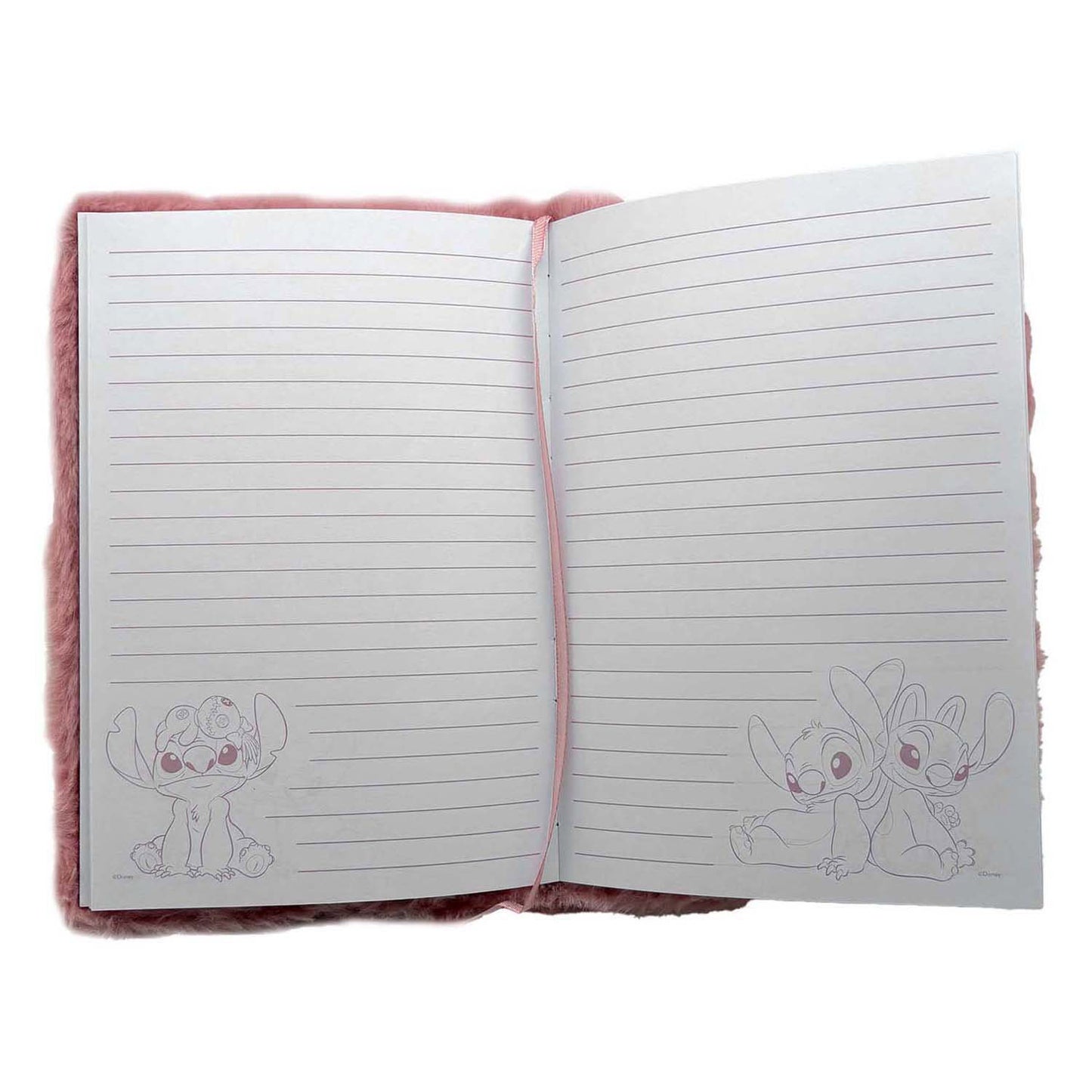 Stitch-Plüsch-Notizbuch