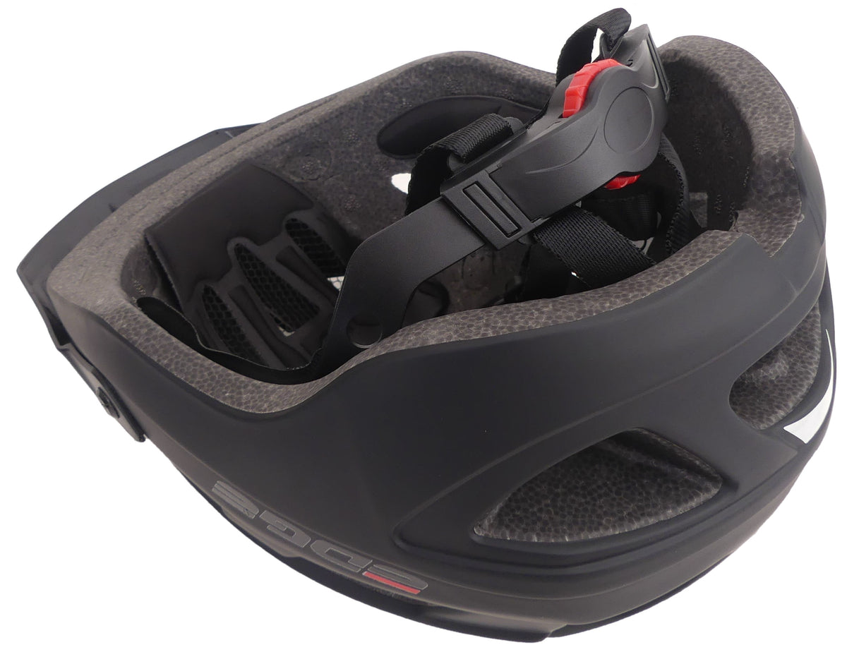 Fahrradhelmkante Cantabria Large (58-61 cm) - Matte schwarz