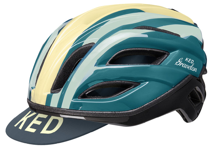 Fahrradhelm KED Gravelon M (52-57cm) - martini