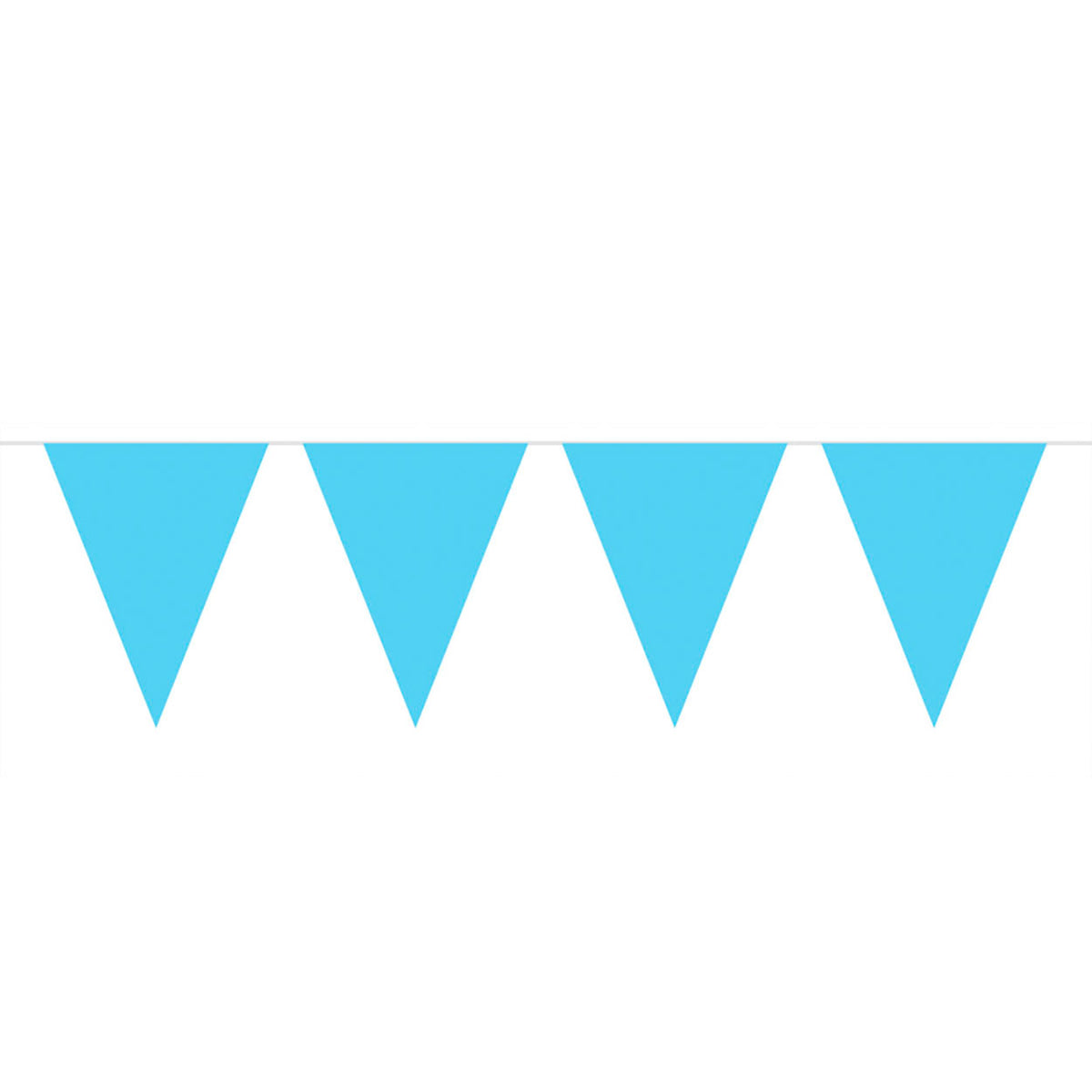 Folat bv hellblaue Mini -Flag -Linie, 3mtr.