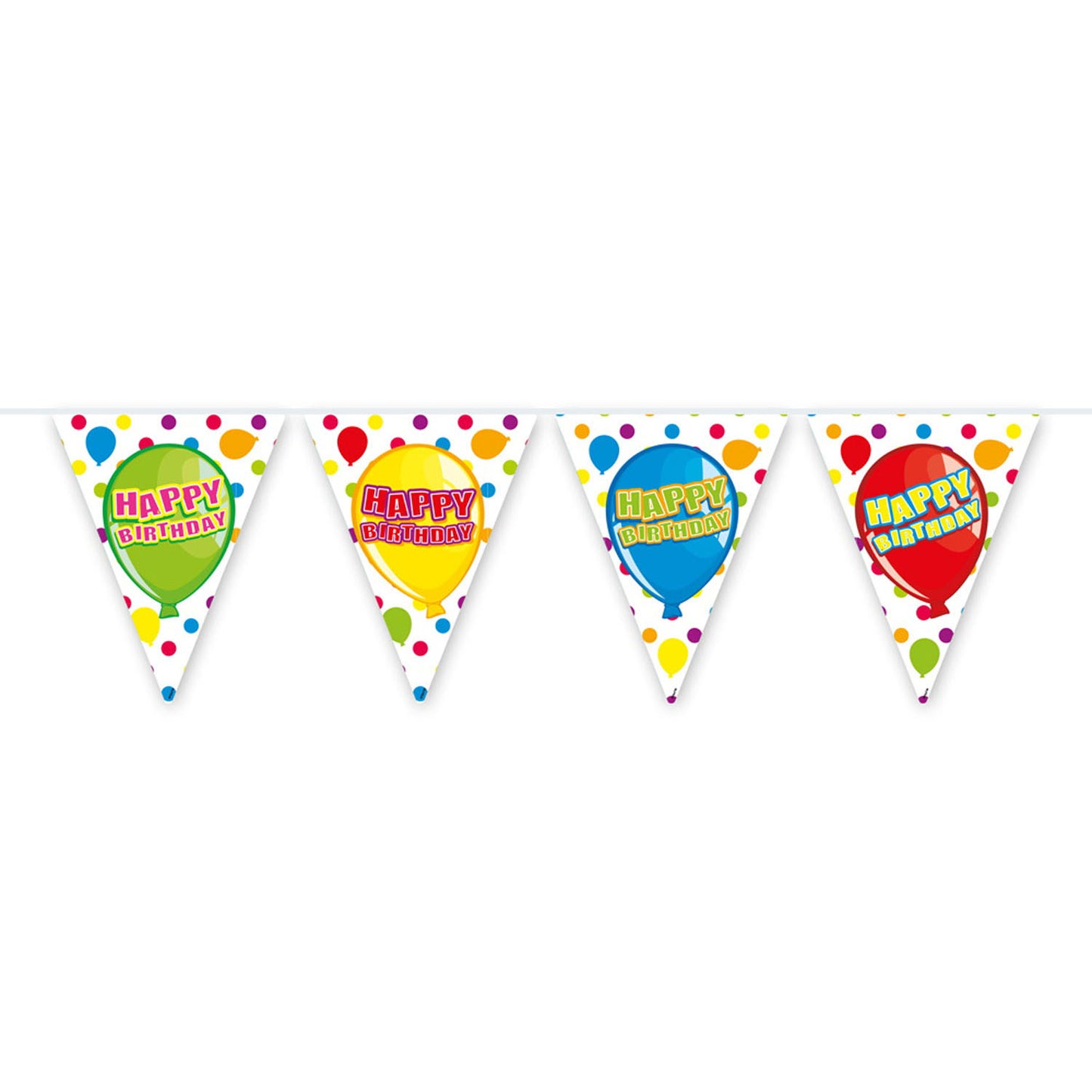 Flag -Linie alles Gute zum Geburtstag, 6mtr.