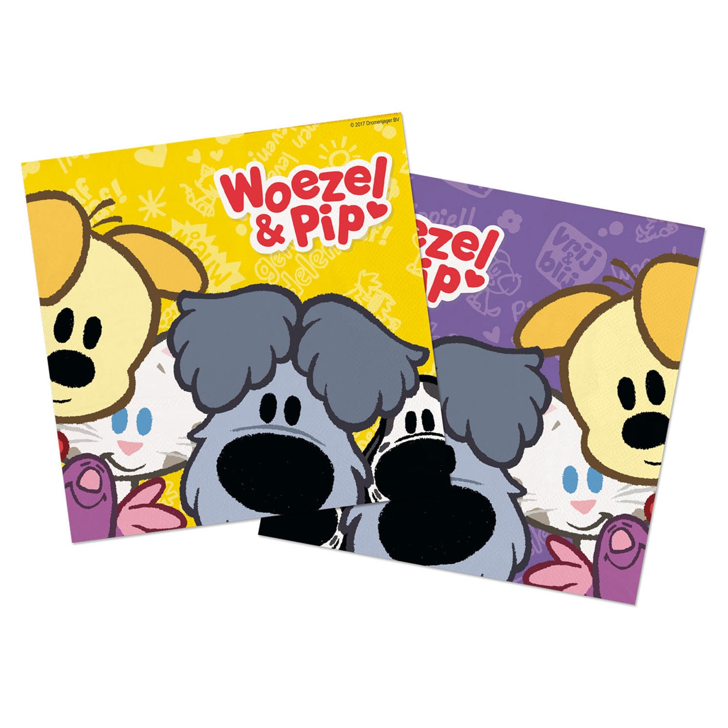 Woezel Pip Servietten, 20st.