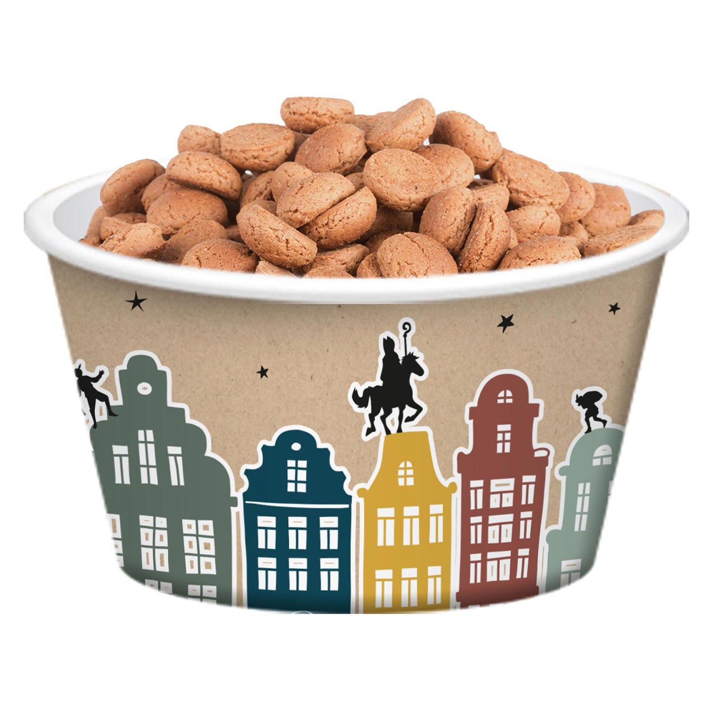 Lebkuchenschalen Sint, 5st.