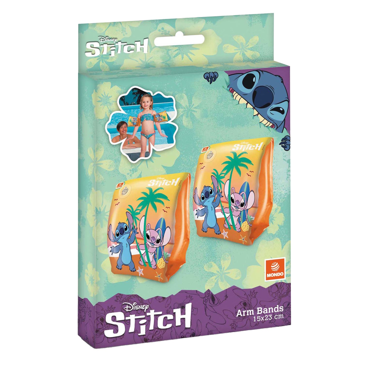Mondo Schwimmposen Stitch, 2-6 Jahre