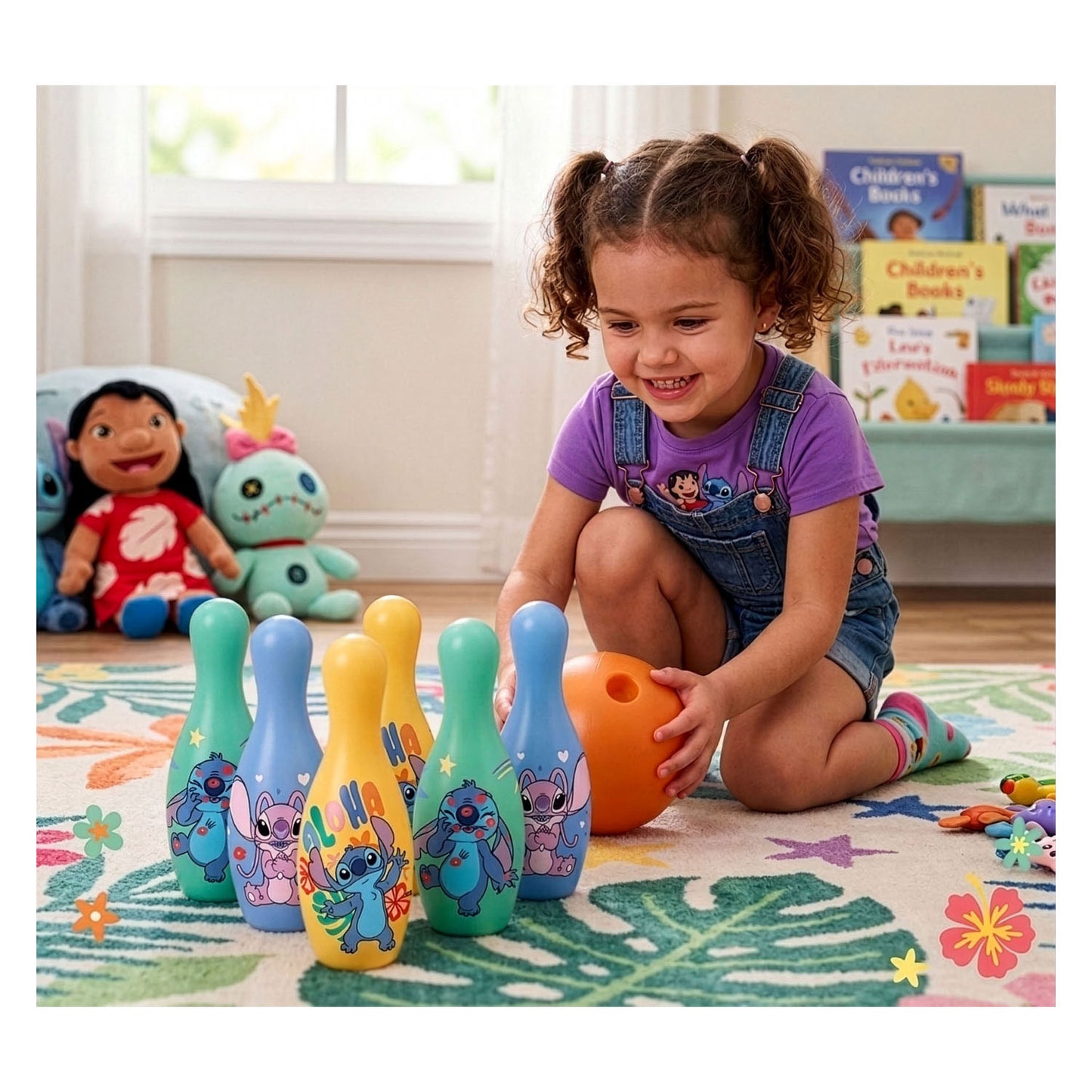 Mondo Stitch Bowling-Set – 7-teilig.