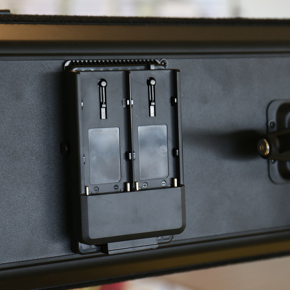 Falcon Eyes NP-F Batterieadapter AD-PS1 V-Mount auf F-Mount