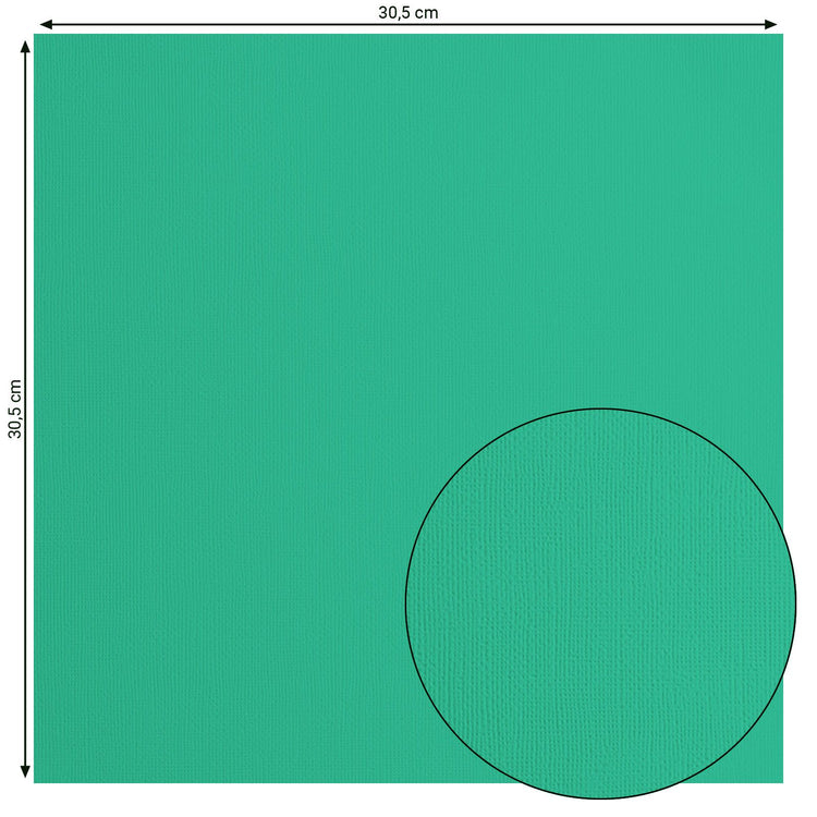 Florenz • Kartonpapier 216 g, Struktur 30,5 x 30,5 cm, Salbei 20x