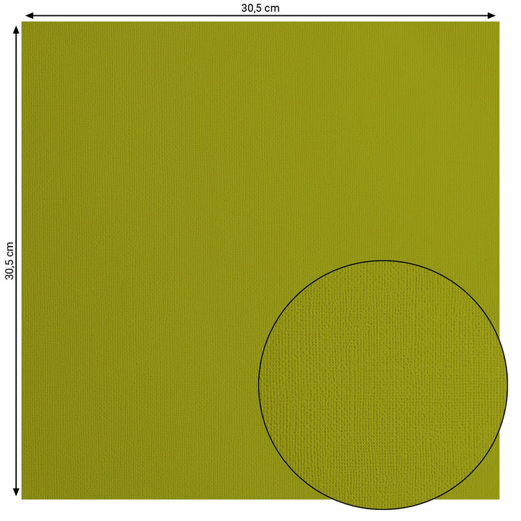 Florenz • Kartonpapier 216g, Struktur 30,5x30,5cm, Farn 20x