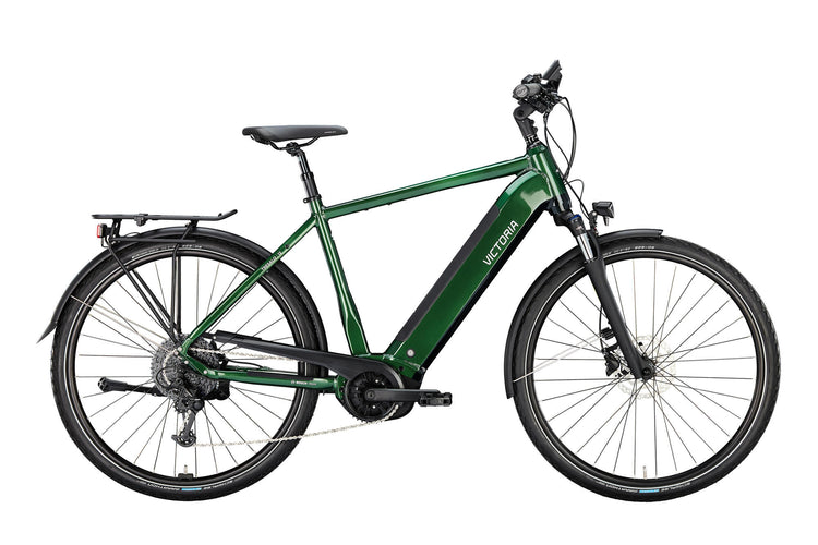 Victoria Electric Trekking Bike Tresalo 12 (#1) Ebike Vict. Tresalo 12 28 55 9sp grün